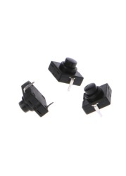 10pcs Flashlight Button Switch 1A 30V CB-1212-112D 2Pin Ultra-thin Mid-Foot