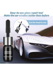 Car Scratched Glass Repair Tool DIY Car Window Phone Screen Repair Kit Glass Curing Glue Auto Glass Scratch Windshield Restore