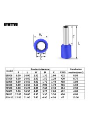 Insulated Wire Connector Terminal Crimping Terminal Cold Crimping Insulated Terminal Crimping Tool 16-6/6-4 Wire Stripper D1