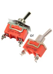 1pc Hi-Q 15A 250V High Quality SPST 2 Terminal ON OFF Toggle Switch