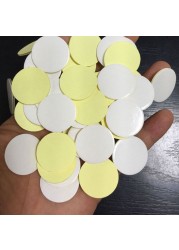 100pcs Clear Invisible Balloon Glue Dots Double Sided Adhesive Dots Stickers