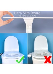 Beveler Attachment Toilet Seat Bidet Sprayer Ultra Slim Self Cleaning Non Electric Muslim Arabic Shattaf Dual Butt Cleaner