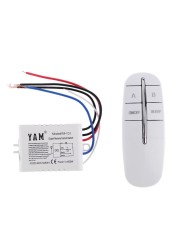 220V Wireless Digital Remote Control Lamp Light On/Off Switch Remote Control Switch W91B