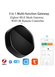 Tuya Wireless Gateway BLE Network + ZigBeach 3.0 Smart Gateway Multifunctional Smart Life for Tuya Smart Life Alexa Google Home Hub