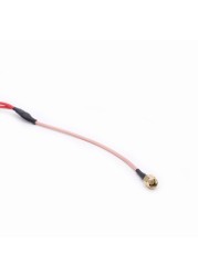 10pcs RG316 RF Coaxial Cable SMA Male Plug to Dual Alligator Clip Red and Black Tester Lead Wire Connector 50cm