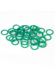 10pcs FKM Seal Fluorine Rubber 1.5mm Thick O-Ring 20-30mm OD Seal Rings