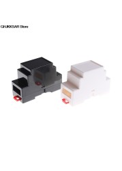 1pc 88x37x59mm Plastic Box Electronics Project Case Din Rail PLC Junction Box