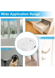 Elecpow Tuya Smart WiFi Door Alarm & Window Vibration Sensing Protection Security Protection Works with Alexa, Google, Smart Life