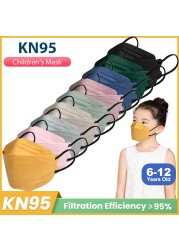 Kids FPP2 Masks Kids FFP2 Mask KN95 Face Mask FFP2 Mascarillas FPP2 Niños Korean Mask Enfant Mascarilla KN95 Infantil