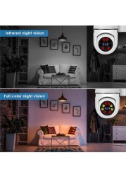 New 300W Surveillance Camera WiFi Night Vision Full Color Automatic Human Tracking CCTV Video Security Protection Surveillance Camera