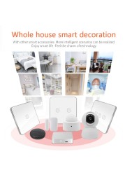 ZigBee PIR Wireless Motion Sensor Infrared Security Detector Burglar Alarm Sensor Tuya Smart Life APP Control Use With Gateway