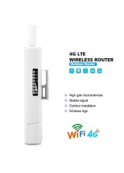 2.4G Outdoor Wifi Router 18650 Solar Battery GSM Sim Card 5V 12V 4G Router for Solar IP Camera Wifi Home Security System