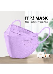 CE FFP2 Mask KN95 Adult Mask FFP2 Mascarillas 4 Layers fpp2 homology ada colores Respirator Safety Protective FPP2 Mask