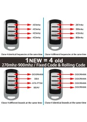 Mastercode MV1 MV12 MV123 باب مرآب بميزة التحكم عن بعد فتاحة 433mhz MUTANCODE II T T-8 مرآب صغير أمر لاسلكي