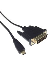 High Speed ​​HDMI Compatible Cable Micro HD to DVI DVI-D 24+1Pin 3D 1080p Cable Adapter for LCD DVD HDTV XBOX PS3 1m 3ft 1.8m 6ft