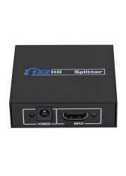 HDMI-compatible splitter Full HD 1080p video HDMI-compatible Switch Switcher 1X2 Split 1 in 2 out for HDTV DVD