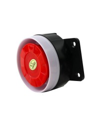 Motorcycle Electric Vehicle Anti-theft Special Device Horn 12V Alarm Horn 125dB Alarm Horn Microphone Siren