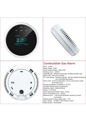 Home Security Products Personal Alarm 6pcs-kit Wifi Smoke Gas Detector Thermometer Motion Monitoring Door Friction Sensor