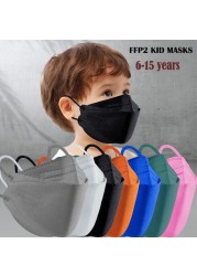 kids mask fish type kn95 protective face masks fpp2 homology ada masque ffp 2 mascara pff2 kn 95 ffp2 children to 9 to 12 years