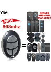 For Hormann Marantique Berner 868MHz Garage Door Remote Control Duplicator HSZ1 HSZ2 BHS121 BHS130 BHS140 Digital D302 Gate Opener