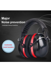 Portable Noise Reduction Soundproof Hunting Adjustable Construction Ear Muffs Sports Shooting Safety Hearing Protection Sleeping