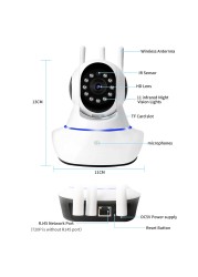 1080P PTZ Video Surveillance Wireless Camera With WiFi IP Camera Two Way Audio Security Smart Home Night Vision Baby Monitor