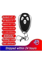 5 قطعة ANMotors Alutech AT-4 جهاز التحكم عن بعد 433.92MHz المتداول رمز باب المرآب Alutech AN-موتورز AT-4 عن بعد 433MHz