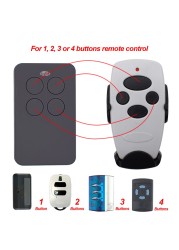 10pcs garage door remote control rolling code duplicator clone 433.92mhz 868mhz transmitter drive gate opener keychain