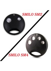 10pcs SMILO SM4 SM2 Garage Remote Door Opener 433.92MHz Clone Garage Door Remote Command Duplicator Wireless Transmitter