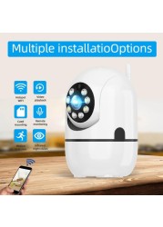 IP Camera 5G WiFi Baby Monitor 1080P Indoor CCTV Video Surveillance Camera AI Car Tracking Wireless Home Camera Alexa