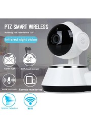 Wireless IP Camera Home Security CCTV WiFi Surveillance Camera Indoor Infrared Night Vision Monitoring Robot Baby Monitor Video Cameras