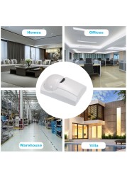 Wireless Wall Mounted PIR Human Body Motion Sensor Smart WiFi Infrared Motion Detection Sensor Alarm for Sonoff RF Bridge 433