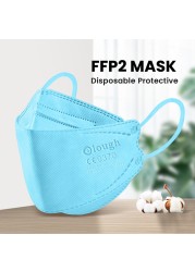 قناع الوجه fpp2 من mascarillas قناع الجهاز التنفسي fpp2 المعتمد kn95 CE جهاز التنفس ffp2fan mascherine ffp2 قابل لإعادة الاستخدام ffp3 maske