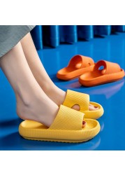 Female Flipflop Soft Sole Sandals Women Platform Sandals Women Slippers Beach Sole EVA Indoor Slides Slippers For Men Leisure