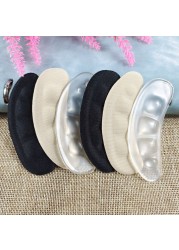 Leather Non-slip Insoles Anti-Pain Half Pad for Women Sandals Sticker High Heel Shoes Self-adhesive Patch Pad Front Care