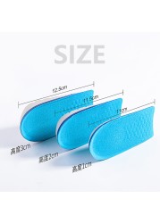 NOIPACE TPE Heel Lift Height Insole for Women Men Silicone Gel Height Increasing Cushion Half Growing Lift Shoe Cushion Insert