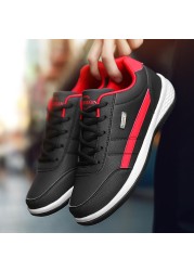 2021 Men Shoes Leather Luxury Brand England Trend Casual Shoes Men Sneakers Breathable Leisure Male Footwear Chaussure Homme