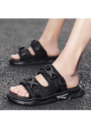 Hot classic summer men's sandals men's slippers soft comfortable outdoor breathable walking shoes quality casual shoes