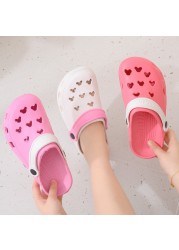 summer cave shoes women indoor home non-slip sandals lightweight eva hollow garden shoes breathable outdoor beach shoes