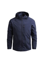 Men's waterproof military jacket