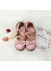 Lolita Flats Women's Low Low Round Cross Strap Flats Cute Princess Party Tea Student Shoes Size 34-41