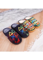 Women Slippers Men Shoes Home Kids Indoor Outdoor Bed Moccasins Fashion Must Have Soft Winter Room Ladies Thin House Sneakers