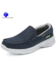 2022 summer men's casual shoes comfortable loafers outdoor lightweight sports shoes fashion men canvas shoes large size vulcanized shoes