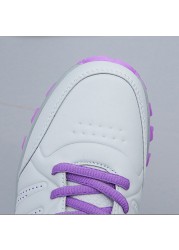 Women leather sneakers all-match outdoor travel shoes comfortable and light running shoes