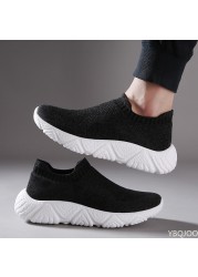 Men Shoes 2022 Spring New Slip On Sock Casual Shoes Men Shoes Male Footwear Mocassin Walking Shoes Sneakers Zapatillas Hombre