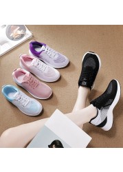 Women Casual Shoes Fashion Breathable Walking Mesh Flat Shoes Woman Sneakers Women 2022 Tenis Feminino Women's Shoes