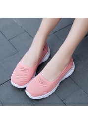 2021 new summer breathable women flat shoes brand designer casual luxury 2021 women sneakers loafers vulcanized shoes