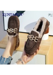 Winter Women Cotton Slippers Thick Plush Home Soft Slippers Warm Indoor Cotton Shoes New Womens Slippers Cute Fluffy Slippers