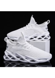 Men's Sneakers Hollow Mesh Sneakers Male Outdoor Breathable Shoes Walking Shoes Comfortable Sneakers Running Shoes