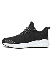 Fashion Men's Lightweight Casual Running Shoes Shockproof Lack of Breathable Male Sneakers Height Increasing Walking Gym Shoes Man